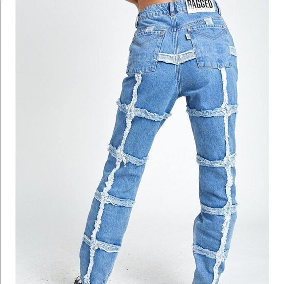 RAGGED JEANS - CROOK JEAN BLUE - Picture 4 of 9